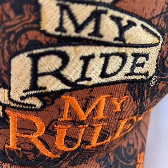 My Ride My Rules Born Reckless cap hat - Picture 7 of 9